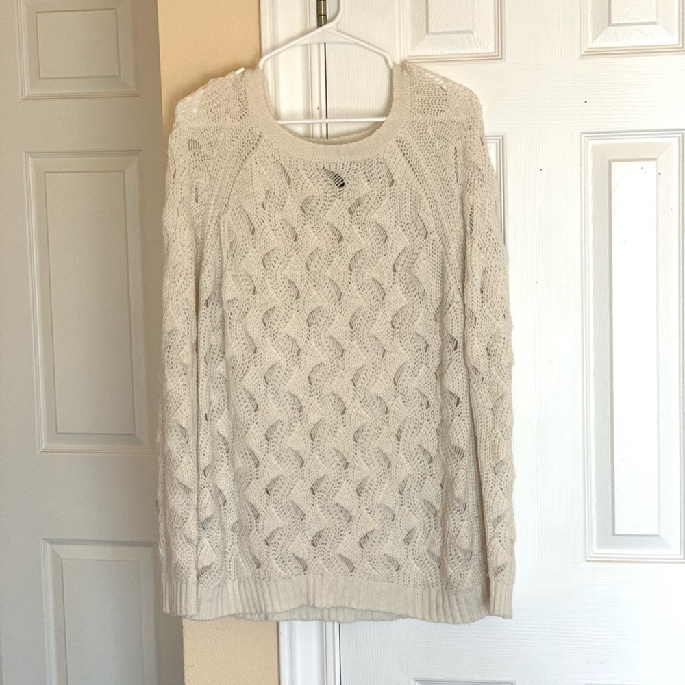 White sweater dress/top - Picture 1 of 1